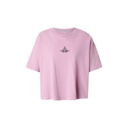 Volcom Tricou 'BLISS' roz pal / negru
