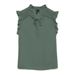VERO MODA Bluză 'VMALBA' verde închis