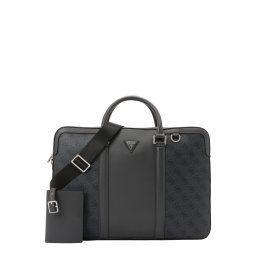 GUESS Geantă laptop 'MILANO' negru