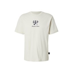 GAP Tricou 'FAM MOMENT' bej / albastru / roșu