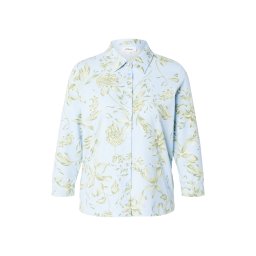 s.Oliver Bluză albastru deschis / kaki / verde deschis