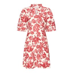 ICHI Rochie 'IHGILVIS' bej / roșu / roșu pastel