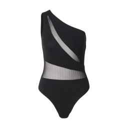 ABOUT YOU Tricou body 'Liliane' negru