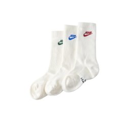 Nike Sportswear Șosete albastru / verde / roşu închis / alb murdar