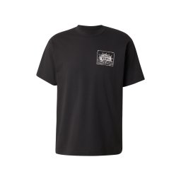 VANS Tricou 'BRIGHT DAY' negru / alb