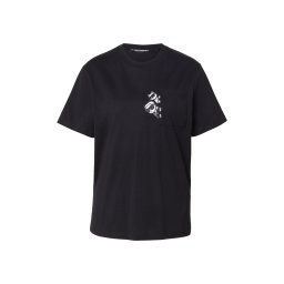 Karl Lagerfeld Tricou 'IKON' negru / alb