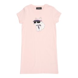 Karl Lagerfeld Rochie albastru închis / roz / alb
