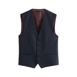 Next Vestă de costum albastru marin