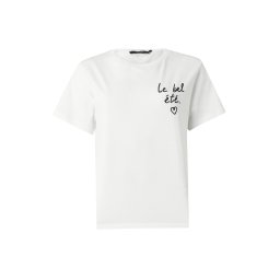 Weekend Max Mara Tricou 'BORA' negru / alb