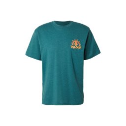 Volcom Tricou 'SOLSTICE' galben miere / verde petrol / roșu deschis