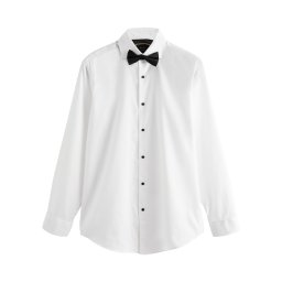 Next Cămaşă business negru / alb