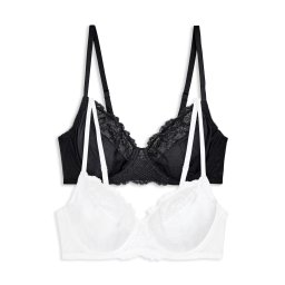 Next Sutien negru / alb