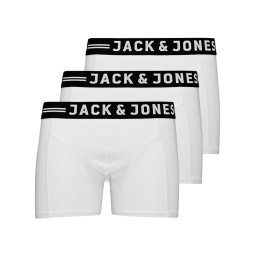 JACK & JONES Boxeri 'Sense' negru / alb