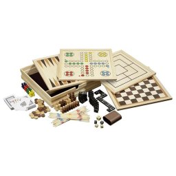 Set Sah, Table, Dame, Moara, Zaruri, Domino, Mikado, Carti de Joc de dimensiune mica - IMPERFECT