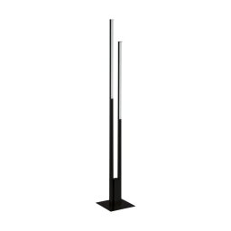 Lampadar Fraioli-Z 900082 LED RGB cu lumină albă reglabila, 2x16W, negru, 4800 lumeni