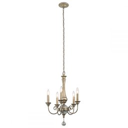 Candelabru bucătărie ROSALIE Mini, auriu, H:256.5cm, 5xE14, cristal, KL-ROSALIE-5A