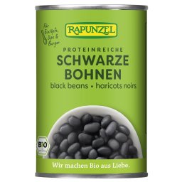 Fasole neagra la conserva 400g Rapunzel