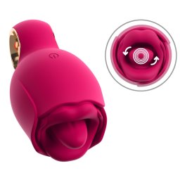 You2Toys Oral Fun Vibrator Licking and Vibrating Tongue Red