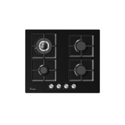Plita incorporabila FRAM FBH-M4IWF-GBK | 4 Arzatoare, Gaz, Neagra, 60x51cm