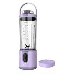 Blender Portabil Fram FBP-P74PP | 400ml, Acumulator 7.4V, Lame Inox, Mov