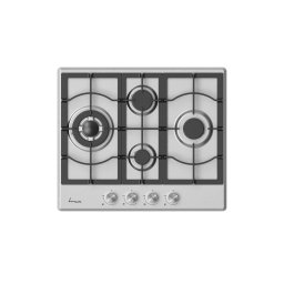Plita Incorporabila Fram FBH-M4IWF-SS | 4 Arzatoare, WOK, Gratar Fonta, Inox, 60cm