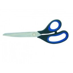 Set 2 x Foarfeca cu Varf Ascutit si Maner Cauciucat, 24.3 cm