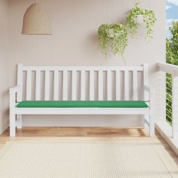 Perna de banca de gradina, verde, 200x50x3 cm, textil oxford GartenMobel Dekor
