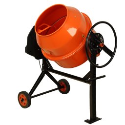 Betoniera electrica Temp HCM 400, 150 L, 850 W, cu roti, IP44