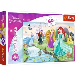 Puzzle Trefl Disney Princess 60 piese pentru copii 4+