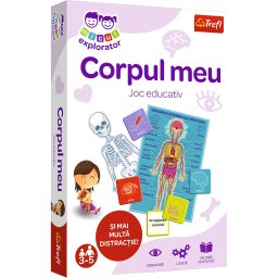 Joc educativ Corpul meu, Micul Explorator, pentru copii 2+ ani