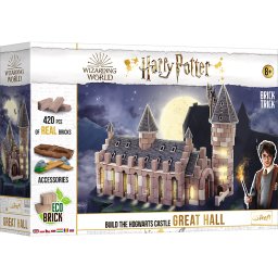 Set constructie Harry Potter Sala Mare Hogwarts, 420 piese, Trefl