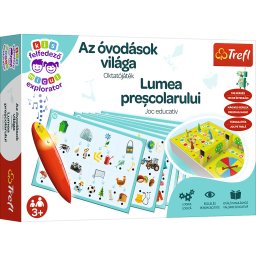Joc educativ Lumea prescolarului cu creion magic, 4+ ani, Trefl