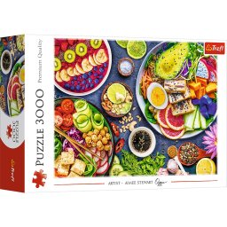 Puzzle Trefl 3000 piese Bolul Colorat, multicolor, 14+ ani