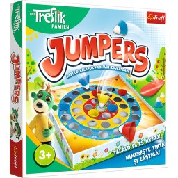 Joc de familie Jumpers Familia Treflik, TREFL, 3+ ani, multicolor