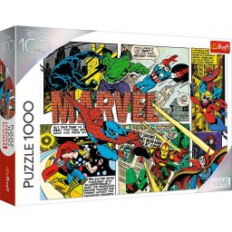 Puzzle Trefl 1000 piese Marvel Disney 100, multicolor, 12+ ani