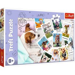 Puzzle Trefl 300 piese Poze din Vacanta pentru copii 8+