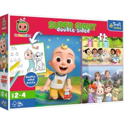 Puzzle Trefl Primo Super Giant Cocomelon, 15 piese mari, 2+ ani