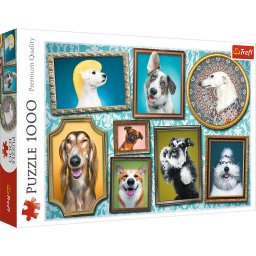 Puzzle Trefl 1000 piese Galeria Cateilor, multicolor, 12+ ani