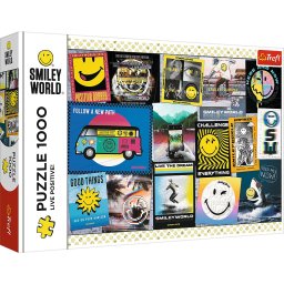 Puzzle Trefl 1000 piese Live Positive, multicolor, pentru 12+ ani
