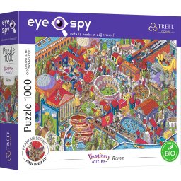 Puzzle Trefl Eye Spy Roma, 1000 piese, multicolor, 12+ ani