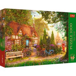 Puzzle Trefl 1000 piese Premium Plus Tea Time - Cabana cu stuf