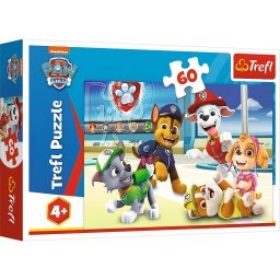 Puzzle Trefl 60 piese Patrula Catelusilor in Lumea Cateilor, 4+