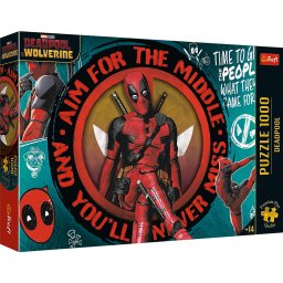 Puzzle Trefl 1000 piese Premium Plus Marvel Deadpool si Wolverine