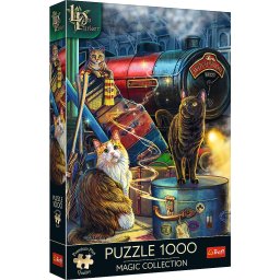Puzzle Trefl 1000 piese Premium Plus Expresul Vrajitor, 12+ ani