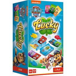 Joc Lucky Patrula Catelusilor Trefl, joc de carti rapid pentru copii 5+