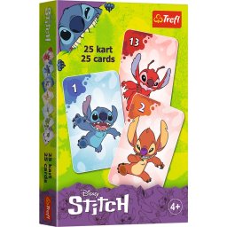 Joc de carti Pacalici Stitch, 25 carti, copii 4+