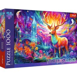 Puzzle Trefl 1000 piese Caprioara Mistica, multicolor, 12+ ani