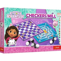 Joc Gabby's Dollhouse Dame si Moara 2 in 1 pentru copii 5+