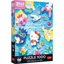 Puzzle Trefl 1000 piese Premium Plus Hello Kitty Relaxare de Vara