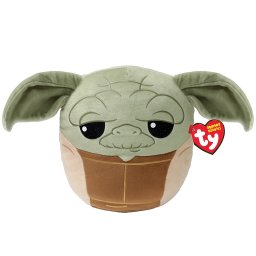 Jucarie de plus Ty Yoda 30 cm Squishy Beanies Star Wars